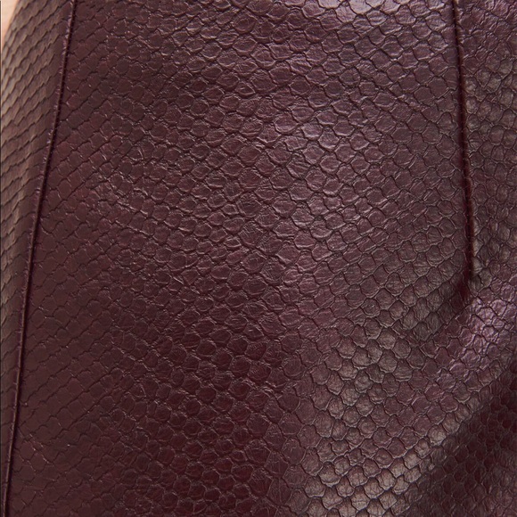 Dynamite Snake Skin Skirt Mulberry - Picture 4 of 4